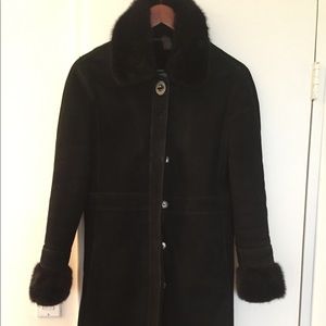 Sheepskin coat